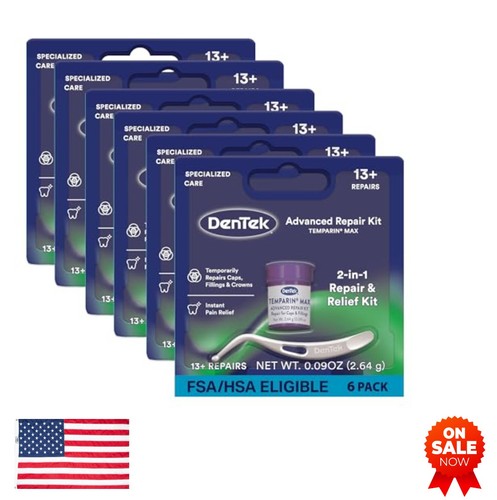 Tooth repair kit lost - tooth,