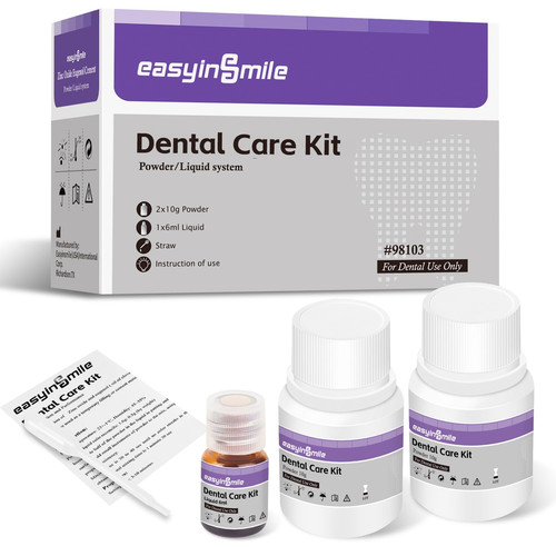 Tooth repair kit for - for, broken