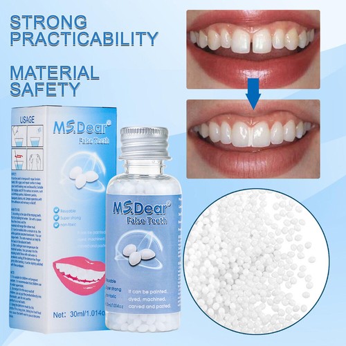 Tooth repair kit for broken - repair,