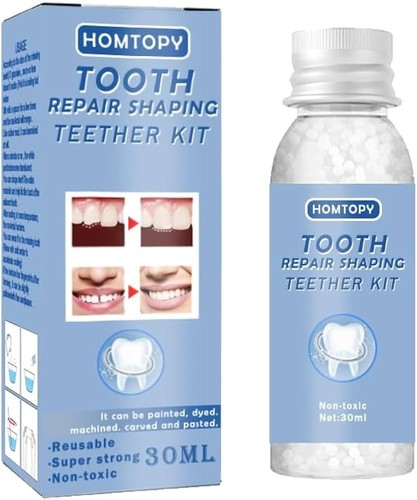 Tooth repair shaping teether