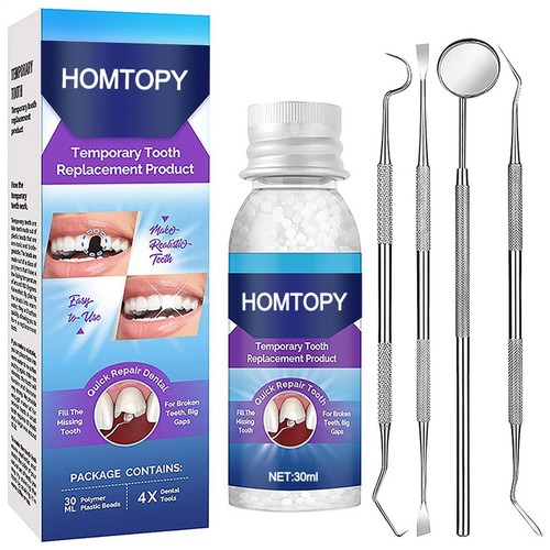 Tooth repair kit - kit, broken