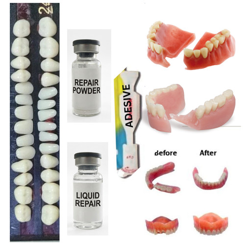 Denture material kit - denture,