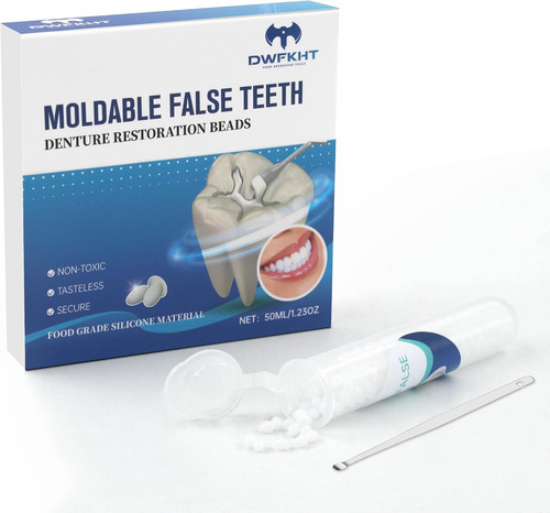Tooth repair kit moldable - tooth,