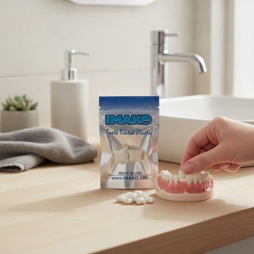 Moldable temporary tooth - moldable,