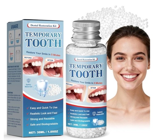Pack temporary tooth repair - temporary,