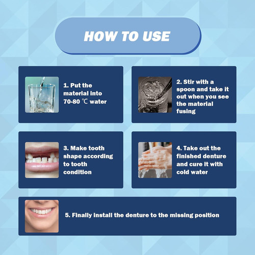 Tooth repair kit - tooth,