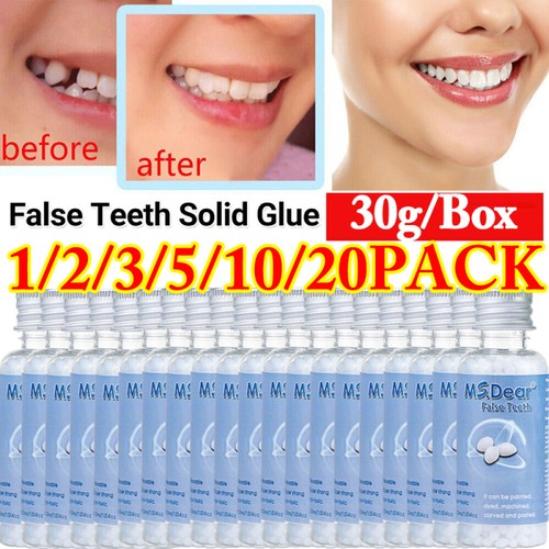 Resin false teeth solid - false,
