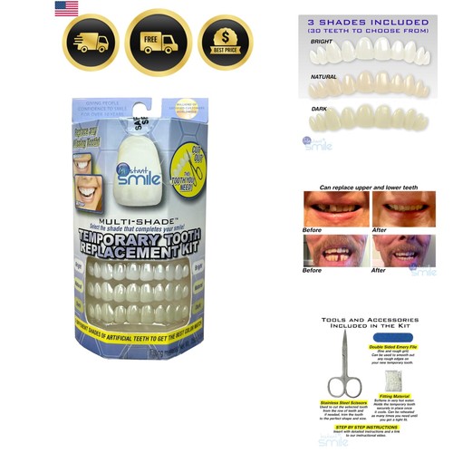 Tooth repair kit temporary - tooth,