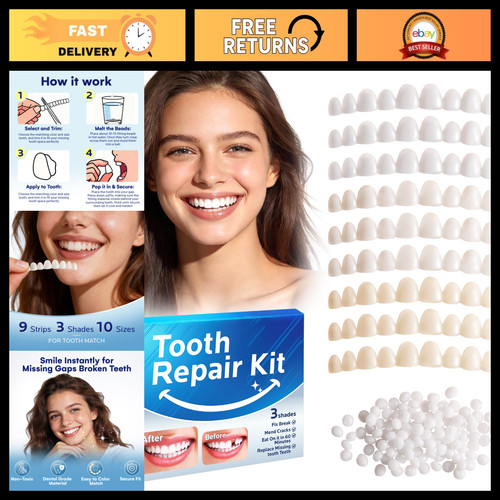 Temporary tooth repair kit - kit,