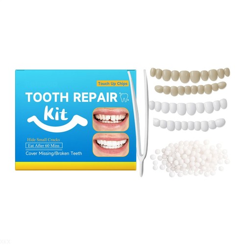 Permanent tooth repair kit - permanent,