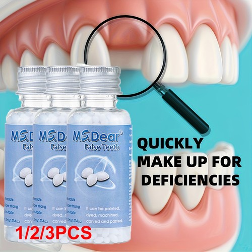 Tooth repair kit temporary - tooth,