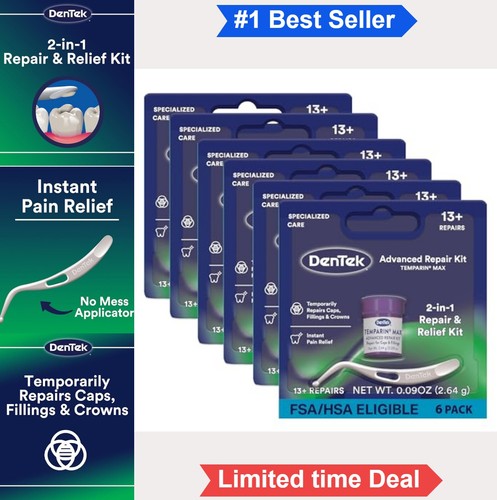 Tooth repair kit - kit, loose