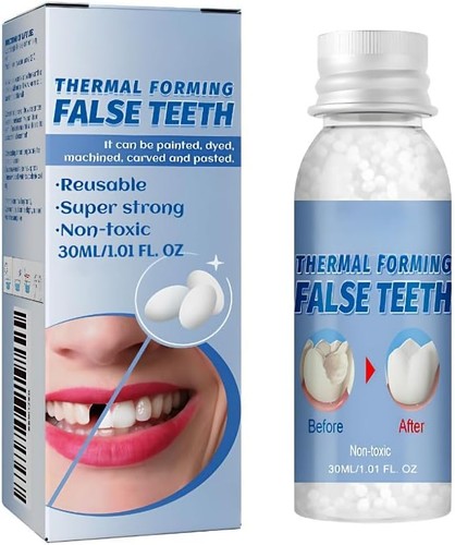 Fake tooth repair - fake,
