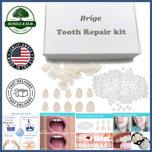 Moldable tooth repair kit for - repair,