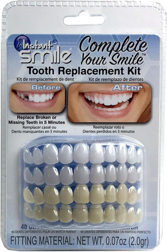 Tooth replacement kit - tooth,